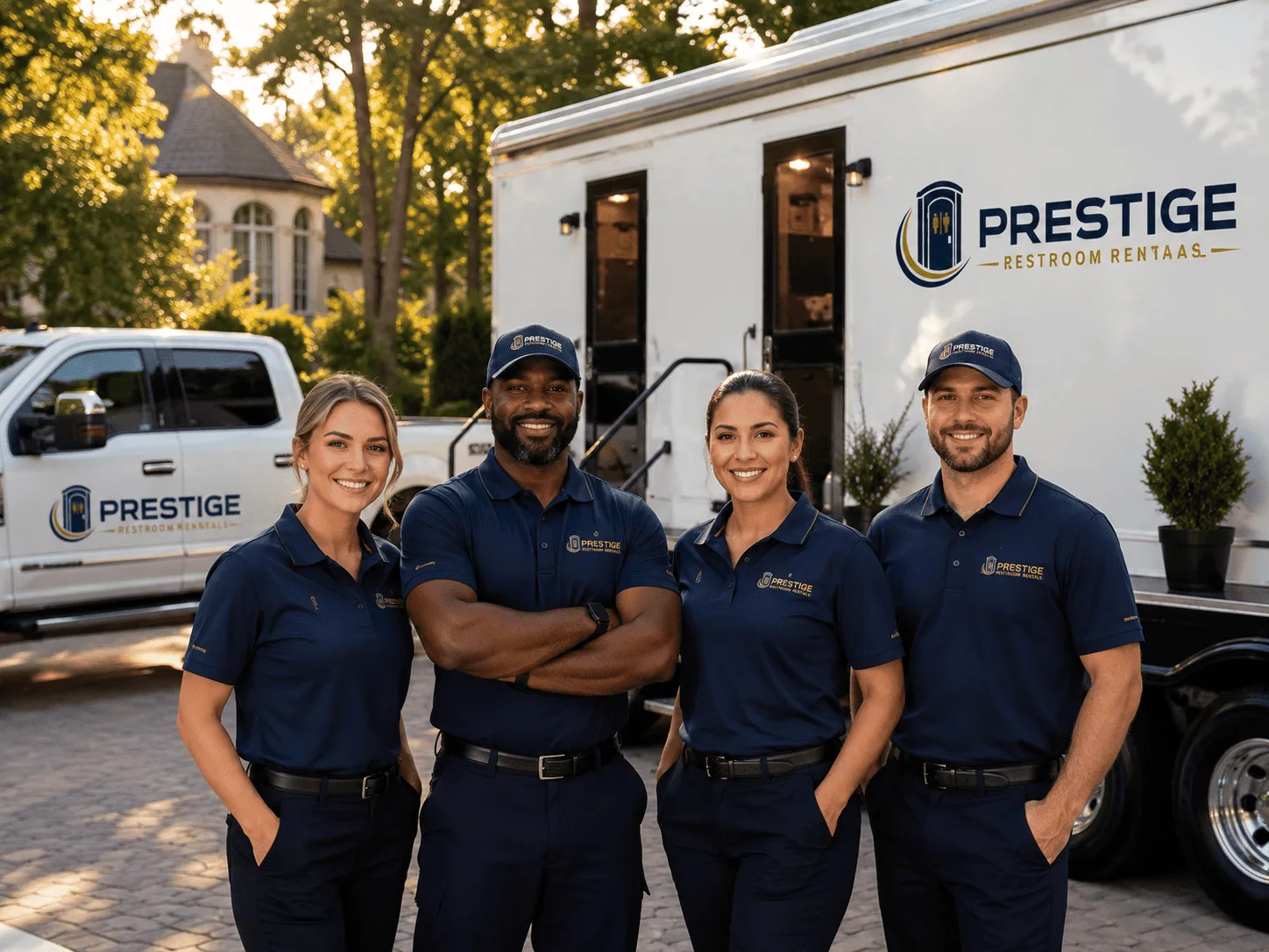 Trusted Luxury Portable Restrooms company in Como, NC